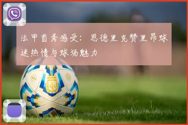 法甲首秀感受：恩德里克赞里昂球迷热情与球场魅力